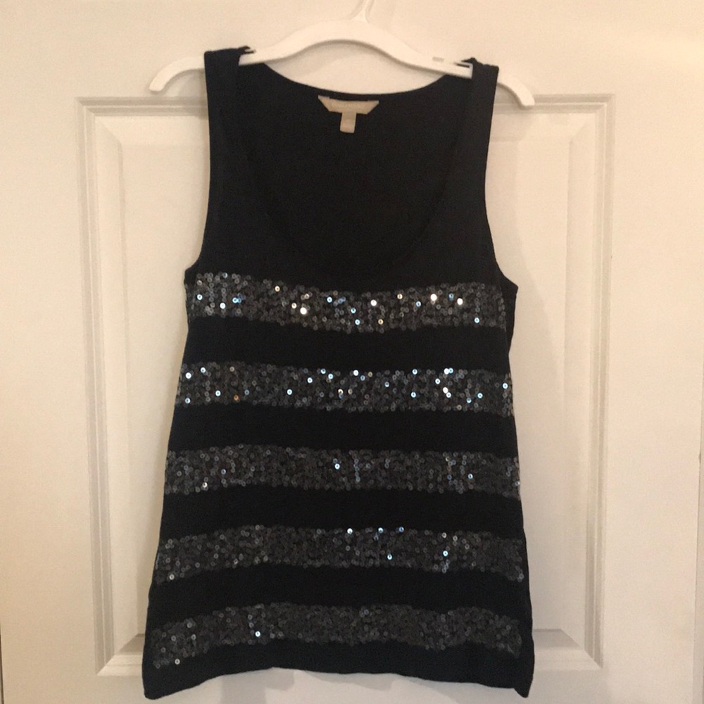 Women's XS Banana Republic black dressy tank top